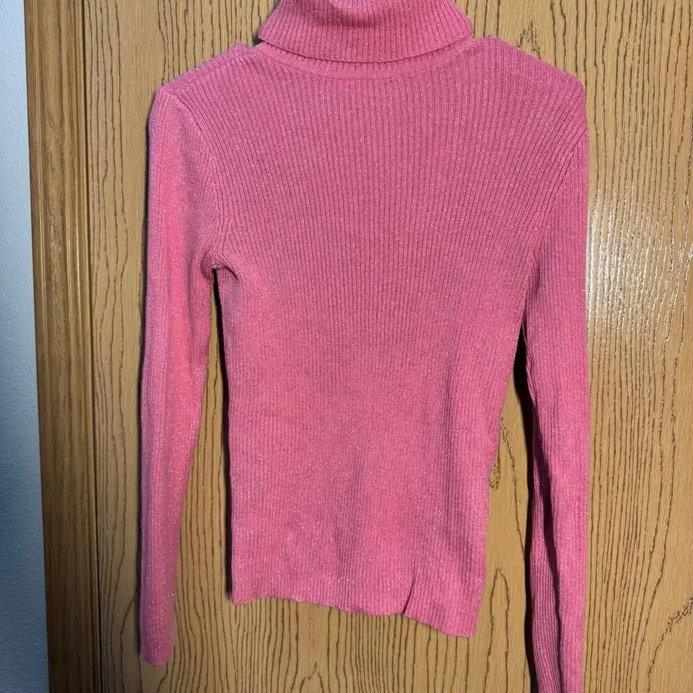 Gap sparkle cowl neck sweater size small - Picture 5 of 8
